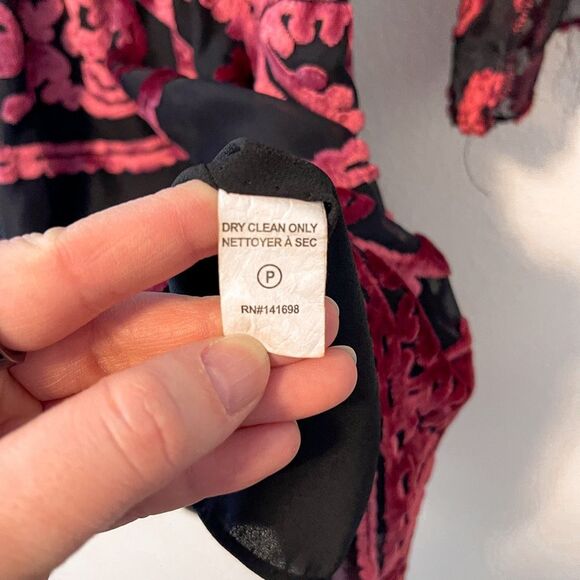 Ramy Brook Clarice Velvet Mini Dress Size XS NWT DAMAGED - Picture 8 of 13